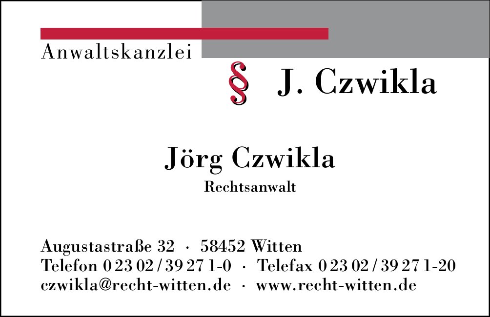 Rechtsanwalt Kneller in Witten
